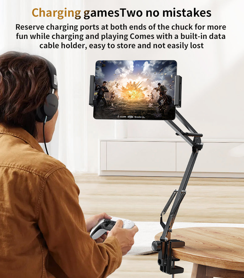 Yesido C296 Aluminum Desktop Stand - Ultra Support for Phones & Tablets