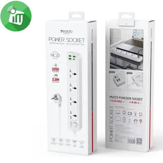 YESIDO POWER SOCKET MC20