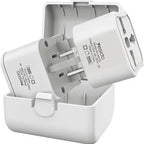 Yesido MC25 Universal Travel Adapter Kit – All-in-One Converter for CN, US, EU, and UK Plugs