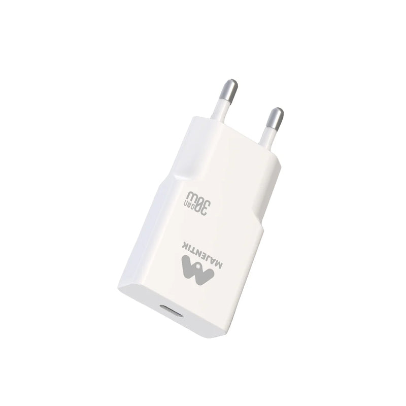 Majentik MC-008 Ultra Slim 30W GaN USB-C Fast Charger – Compact PPS Wall Charger