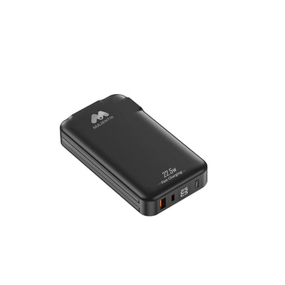 Majentik MJ-31 10000mAh Power Bank – 22.5W Fast Charger with Built-in Cables