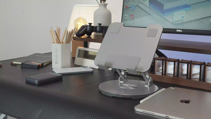 C293 360 Rotating Good Heat Releasing Folding Design Aluminum Alloy Table Holder