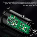 Yesido Y38 20W Fast Car Charger – USB-A Port with QC 3.0 Support