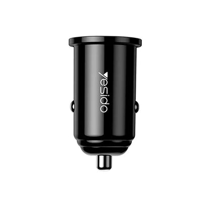 شاحن السيارة Yesido Y38 السريع بقدرة 20 وات - منفذ USB-A يدعم تقنية QC3.0